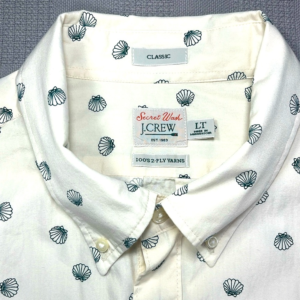 J. Crew - Secret Wash Classic Fit Short Sleeve